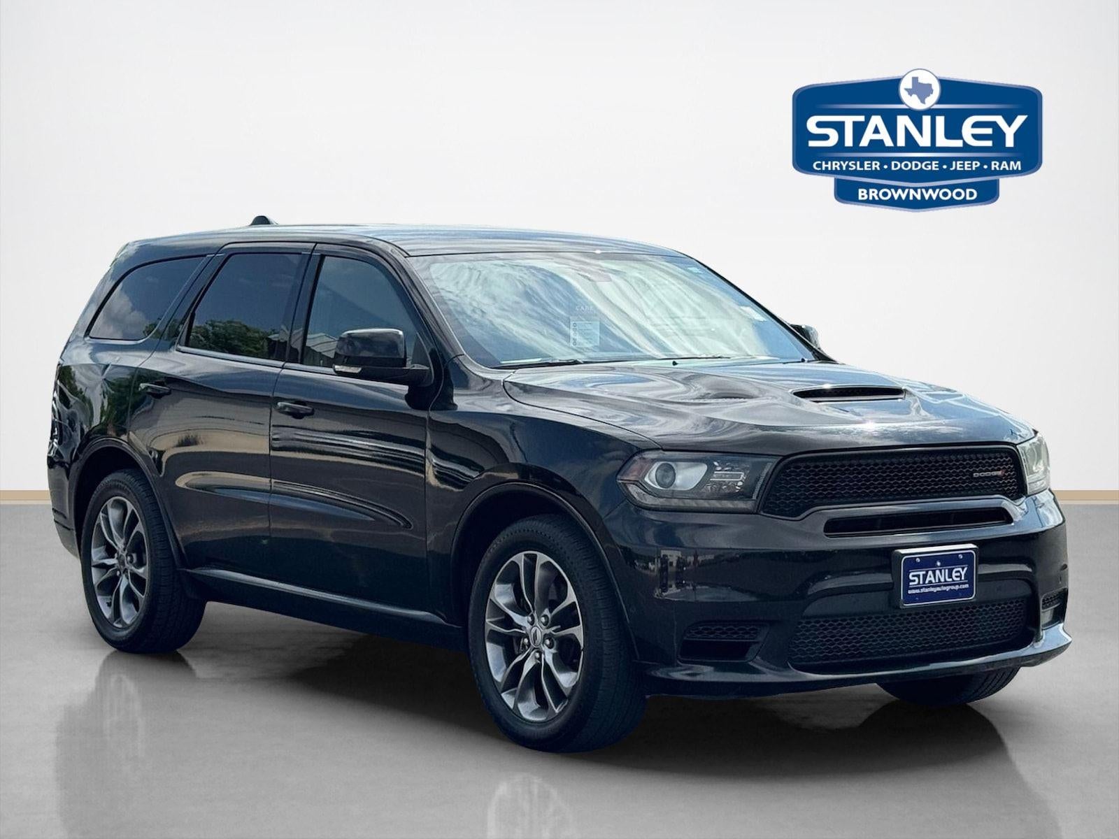 2020 Dodge Durango R/T in Db Black Clearcoat — front three-quarter view
