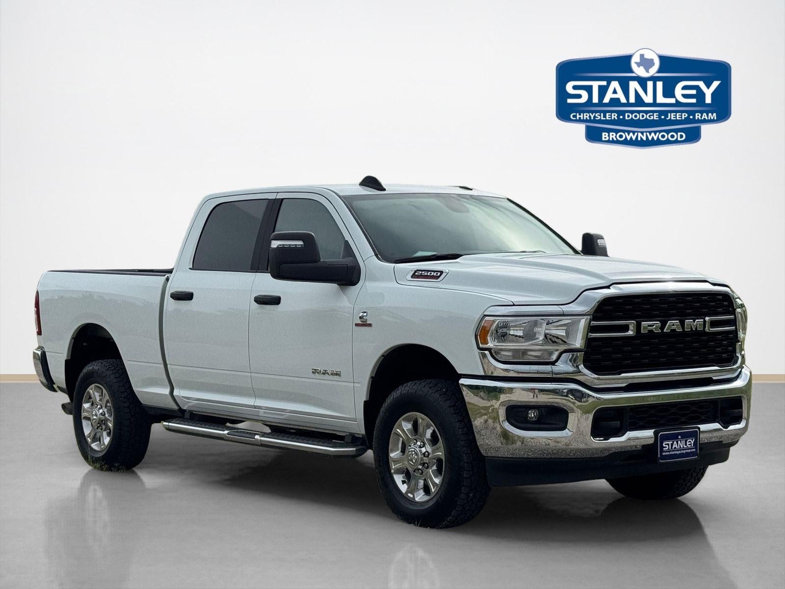 2024 RAM 2500 Big Horn in Bright White Clearcoat — front three-quarter view