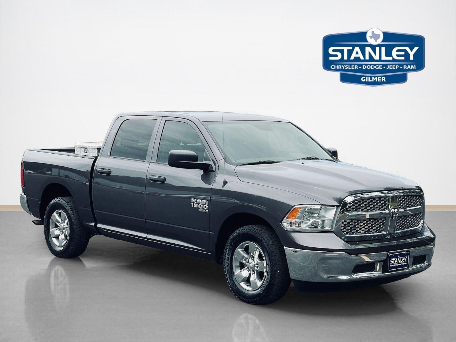 2019 RAM 1500 Classic Tradesman in Granite Crystal Metallic Clearcoat — front three-quarter view