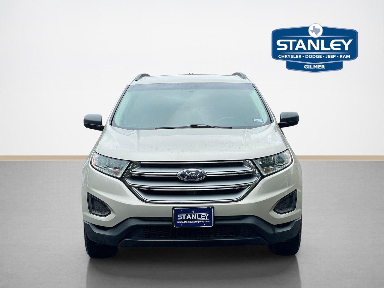 2017 Ford Edge — rear three-quarter view