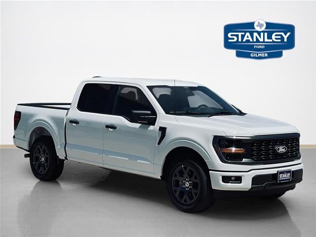 2026 Ford F-150 STX in Oxford White — front three-quarter view