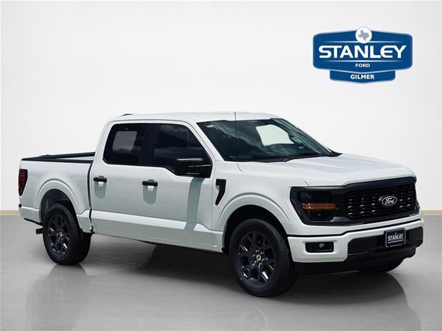 2026 Ford F-150 STX in Oxford White — front three-quarter view