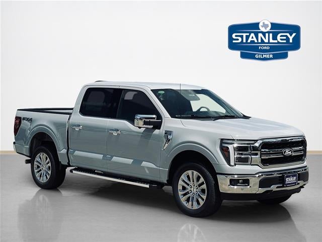 2026 Ford F-150 Lariat in Avalanche — front three-quarter view