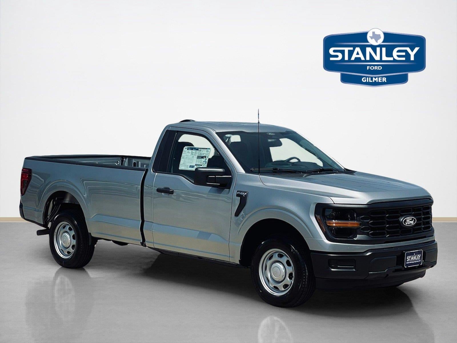 2026 Ford F-150 XL in Iconic Silver Metallic — front three-quarter view