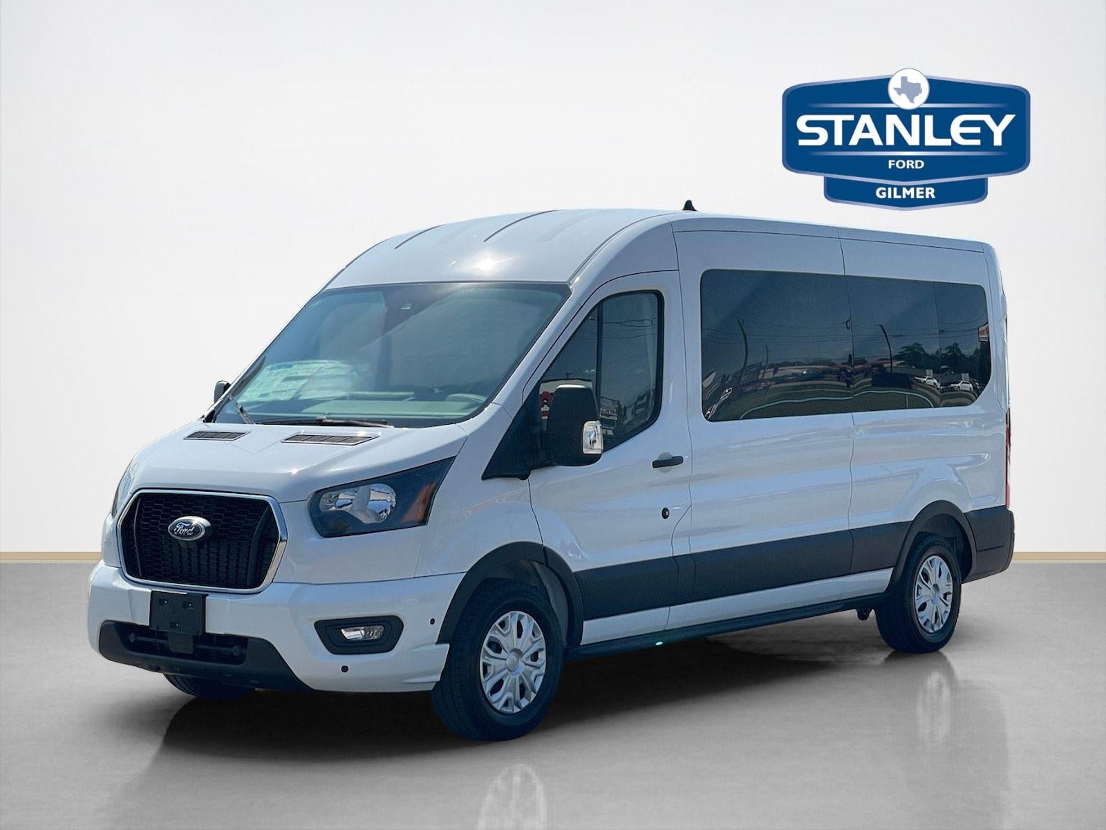 2025 Ford Transit Passenger Wagon — rear three-quarter view