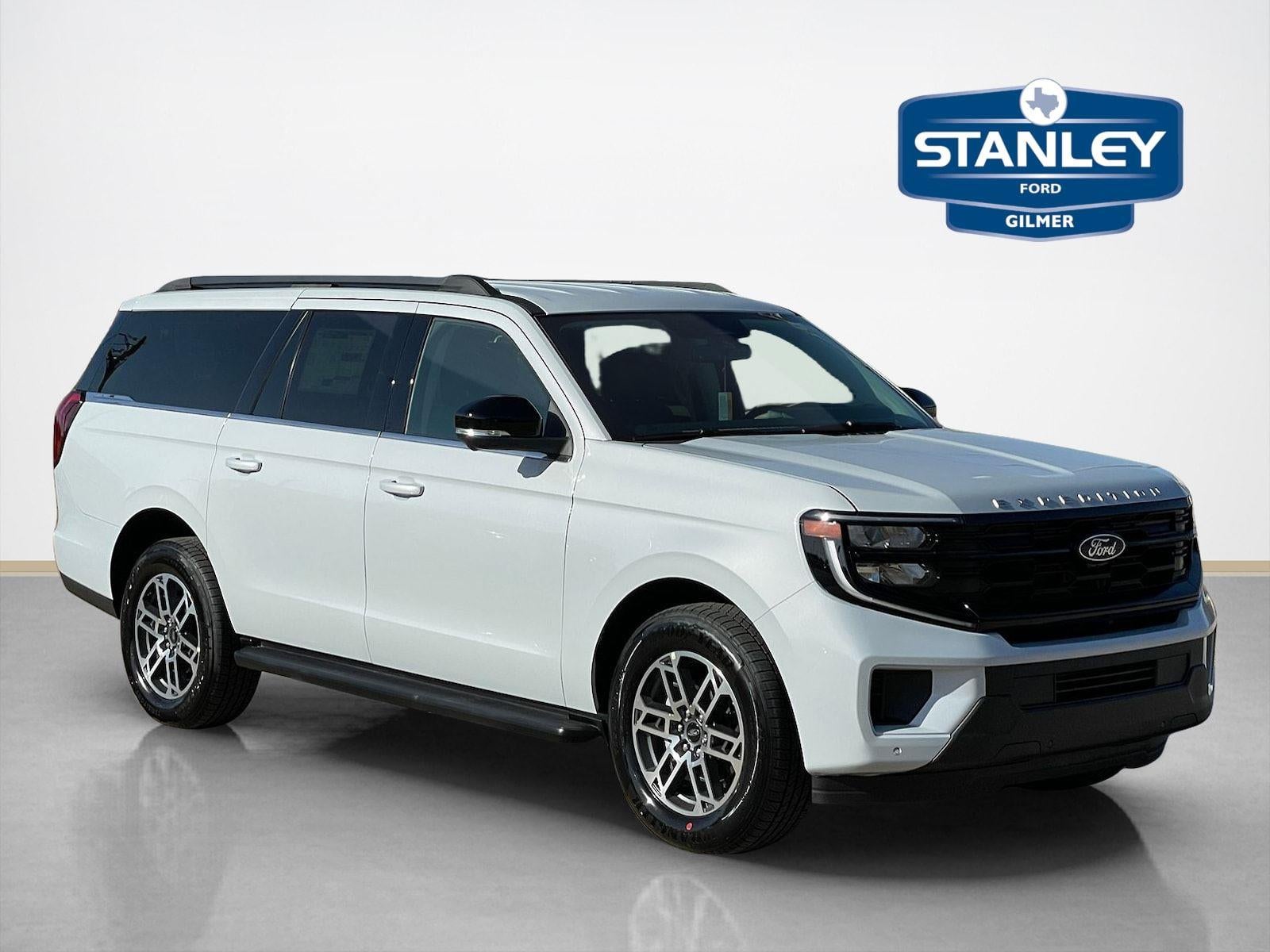 2026 Ford Expedition Max Active in Space Silver Metallic — front three-quarter view