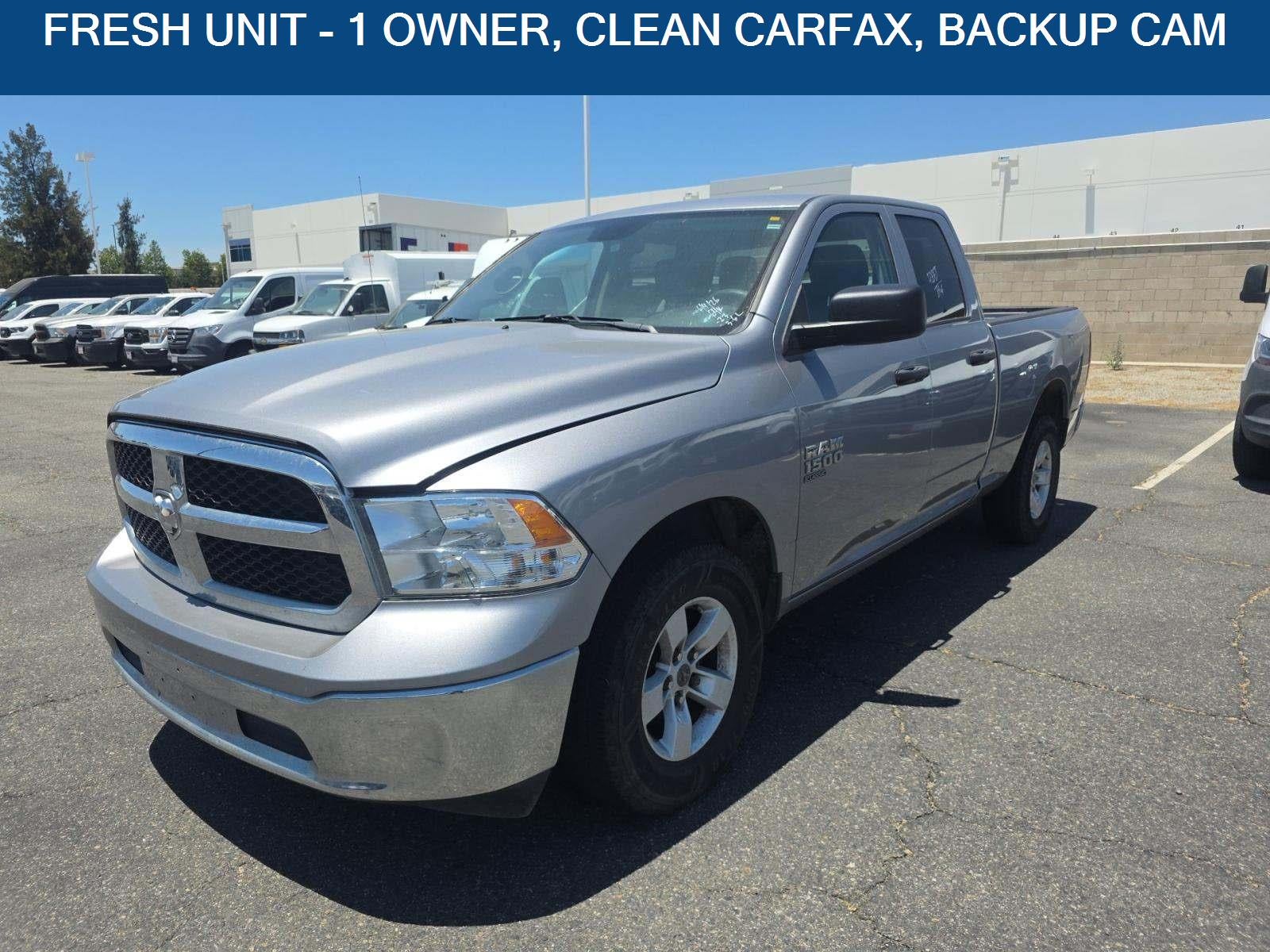 2023 RAM 1500 Classic Tradesman in Billet Silver Metallic Clearcoat — front three-quarter view