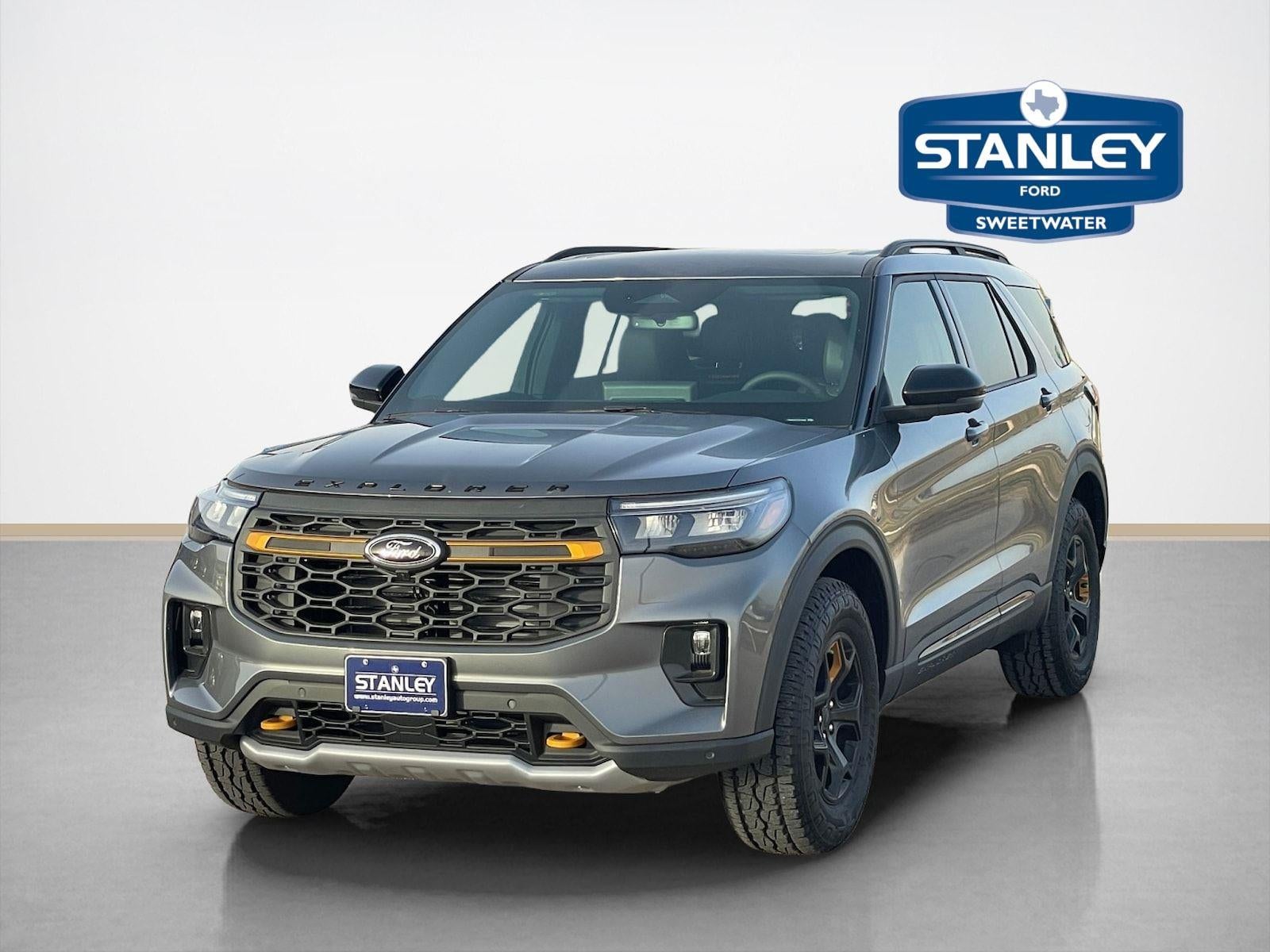 2026 Ford Explorer — rear three-quarter view