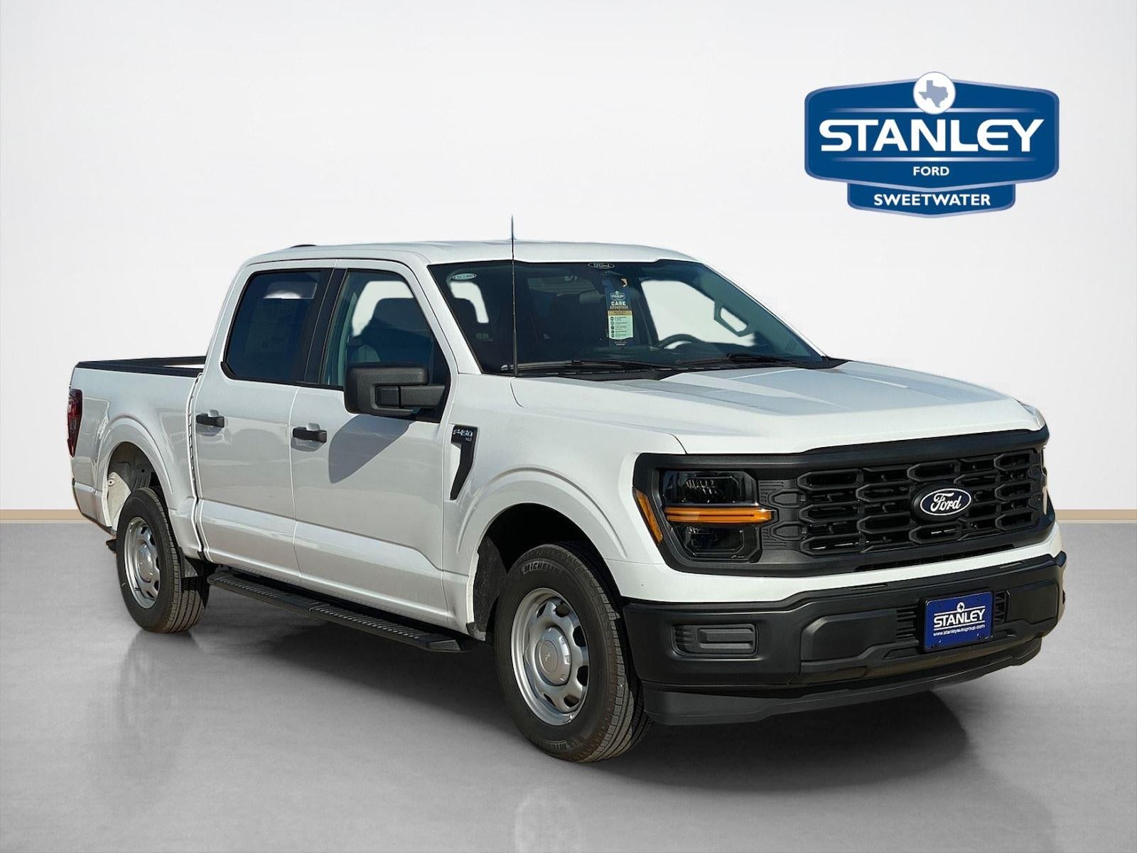 2026 Ford F-150 XL in Oxford White — front three-quarter view