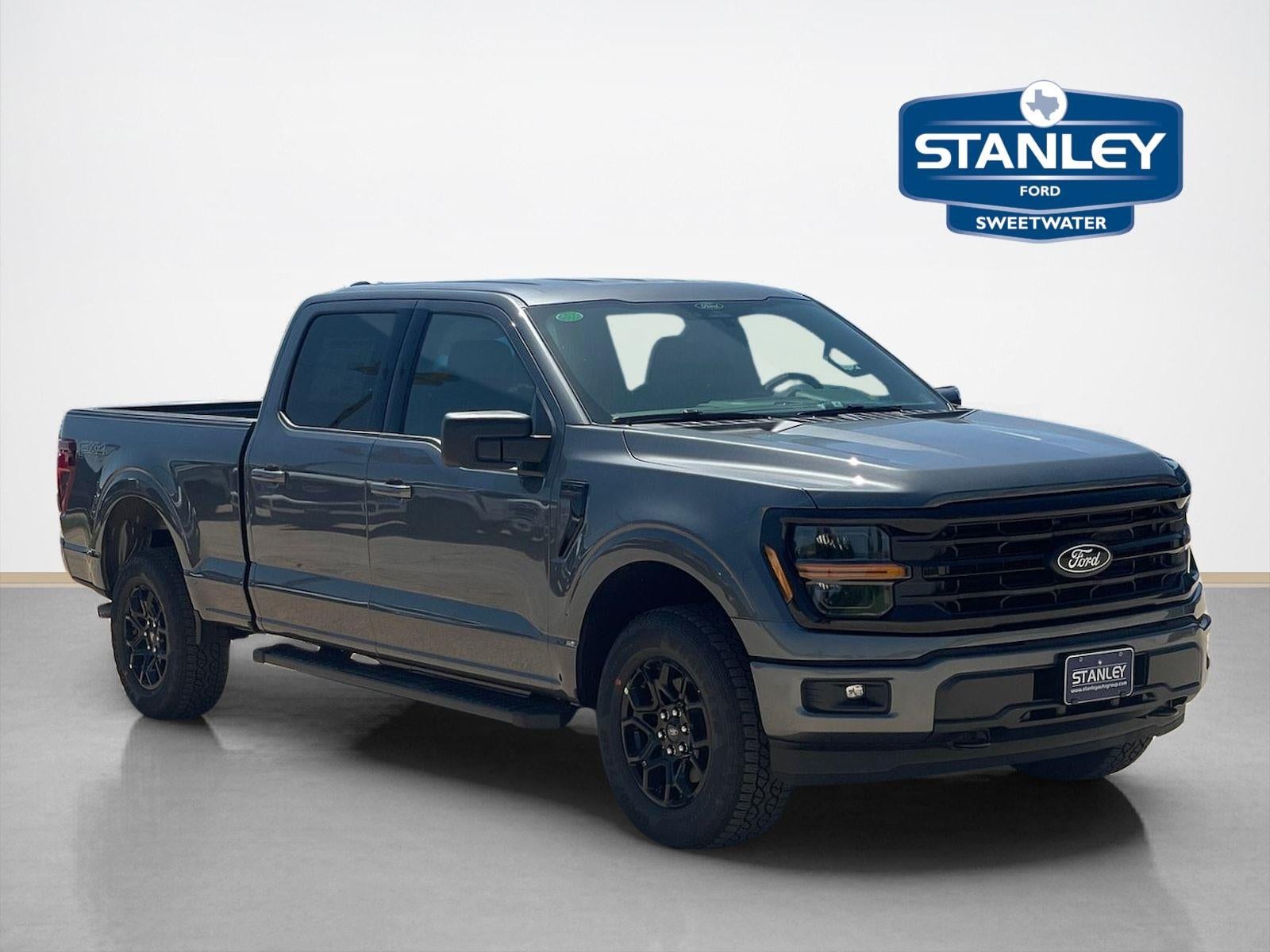 2026 Ford F-150 XLT in Carbonized Gray Metallic — front three-quarter view