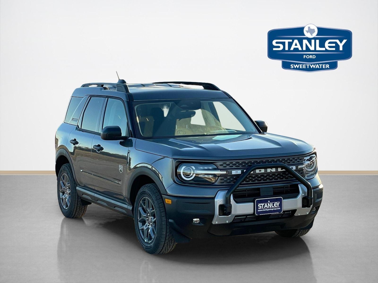 2025 Ford Bronco Sport Big Bend in Carbonized Gray Metallic — front three-quarter view