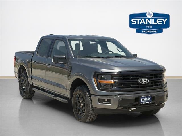 2026 Ford F-150 XLT in Carbonized Gray Metallic — front three-quarter view