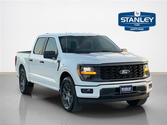 2026 Ford F-150 STX in Oxford White — front three-quarter view