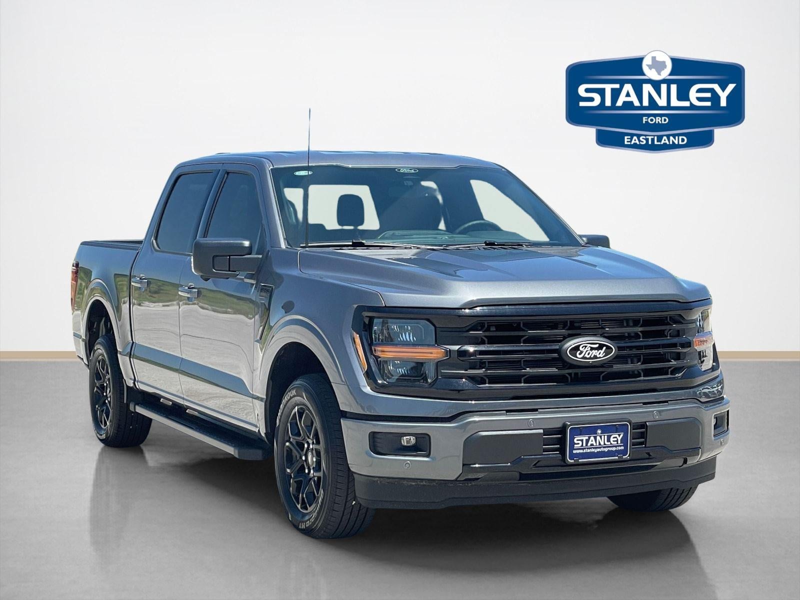 2026 Ford F-150 XLT in Carbonized Gray Metallic — front three-quarter view
