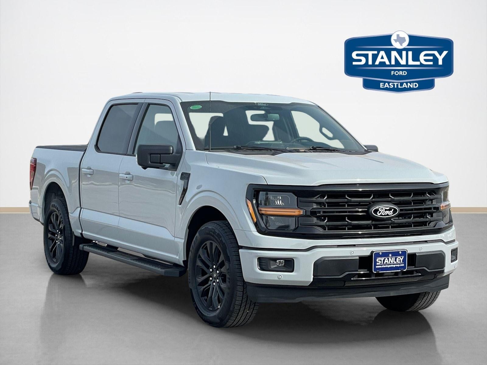 2026 Ford F-150 XLT in Avalanche — front three-quarter view