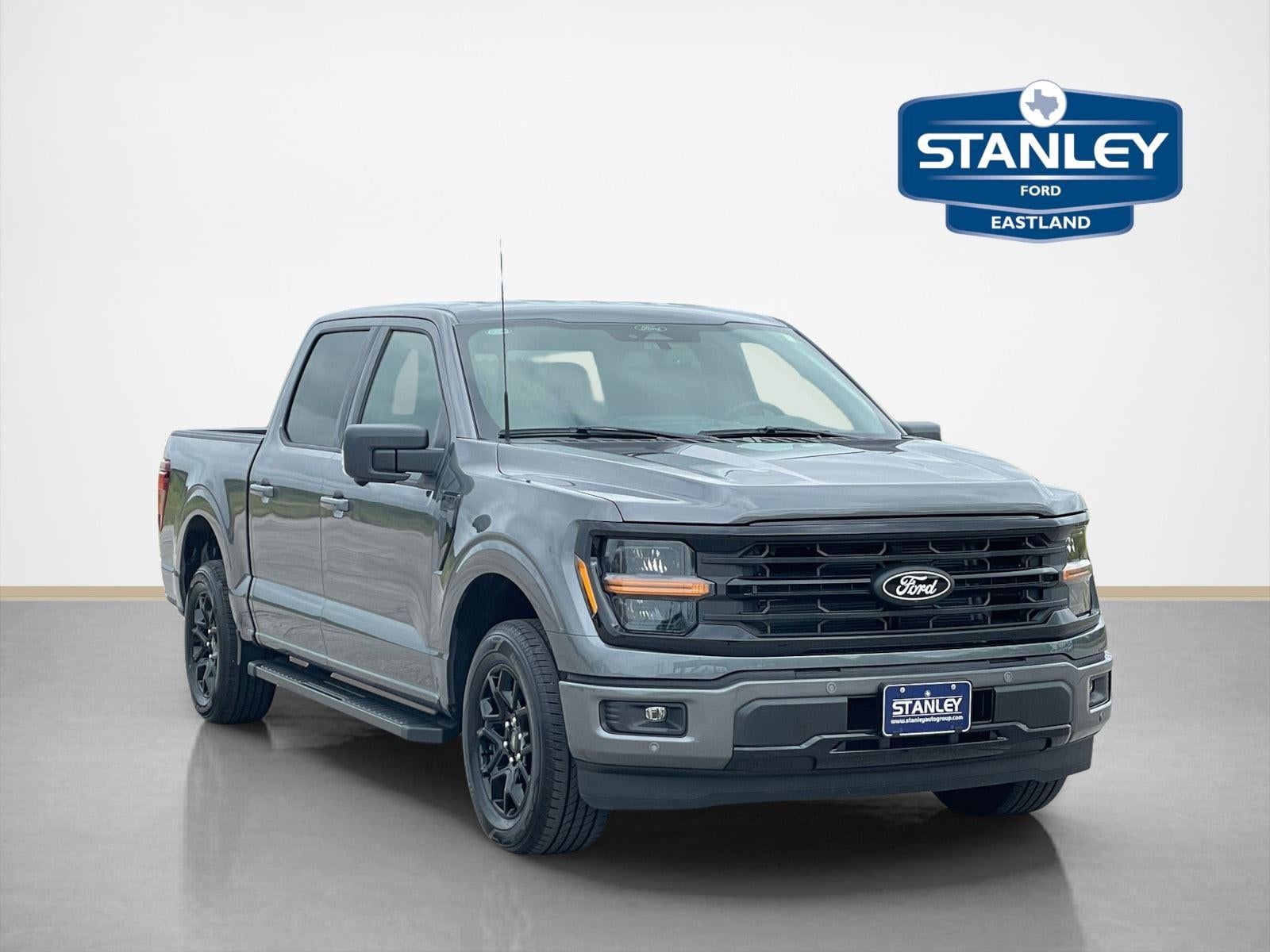 2026 Ford F-150 XLT in Carbonized Gray Metallic — front three-quarter view