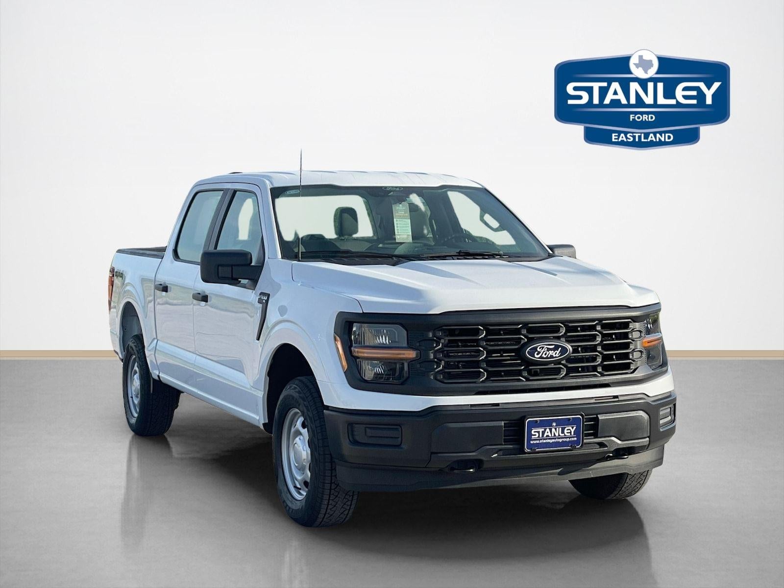 2026 Ford F-150 XL in Oxford White — front three-quarter view