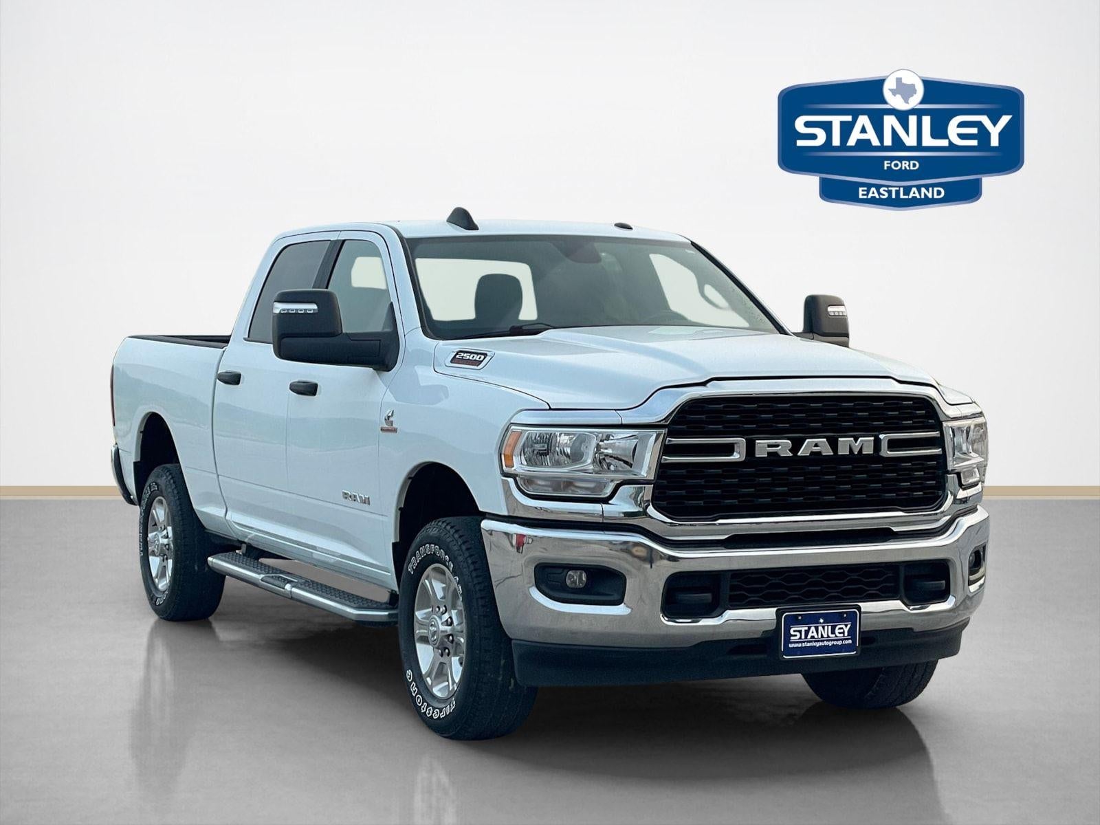 2024 RAM 2500 Big Horn in Bright White Clearcoat — front three-quarter view