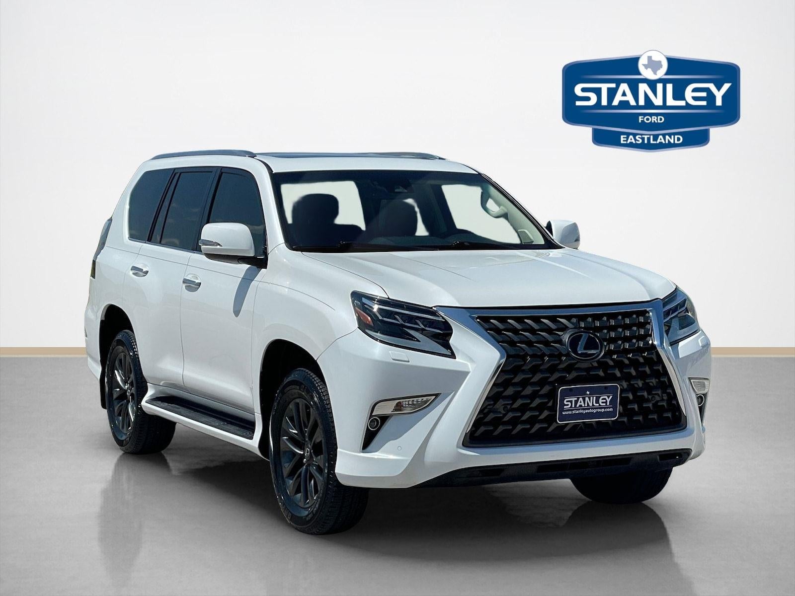 2021 Lexus GX GX 460 Premium in Starfire Pearl — front three-quarter view